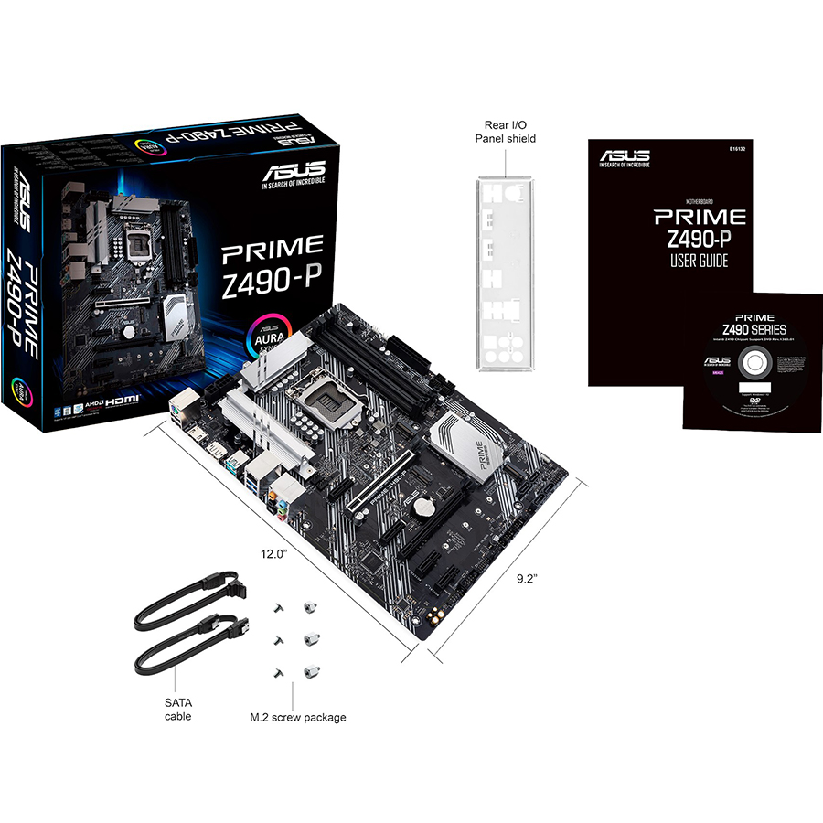 Bo Mạch Chủ Mainboard ASUS PRIME Z490-P - Hàng Chính Hãng