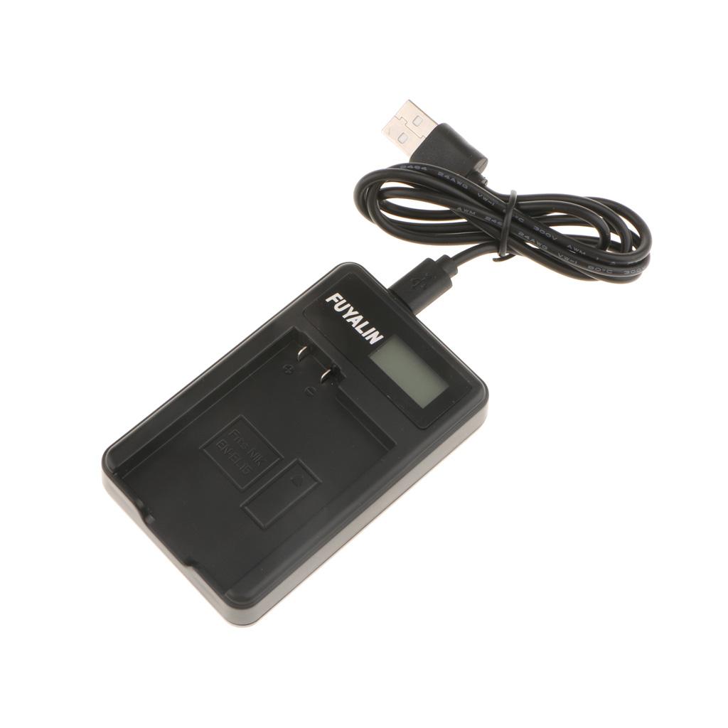 EN-EL15 Replacement Battery Charging Charger USB Cable Cord for  D750
