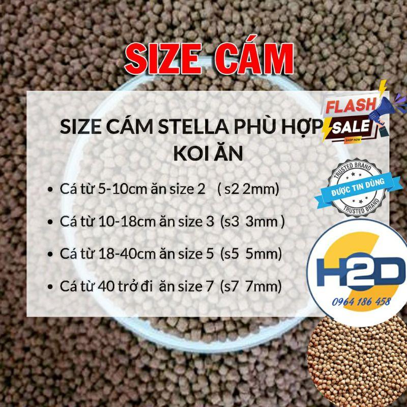Combo Túi 5kg cám Koi STELLA đạm 40, 42 %