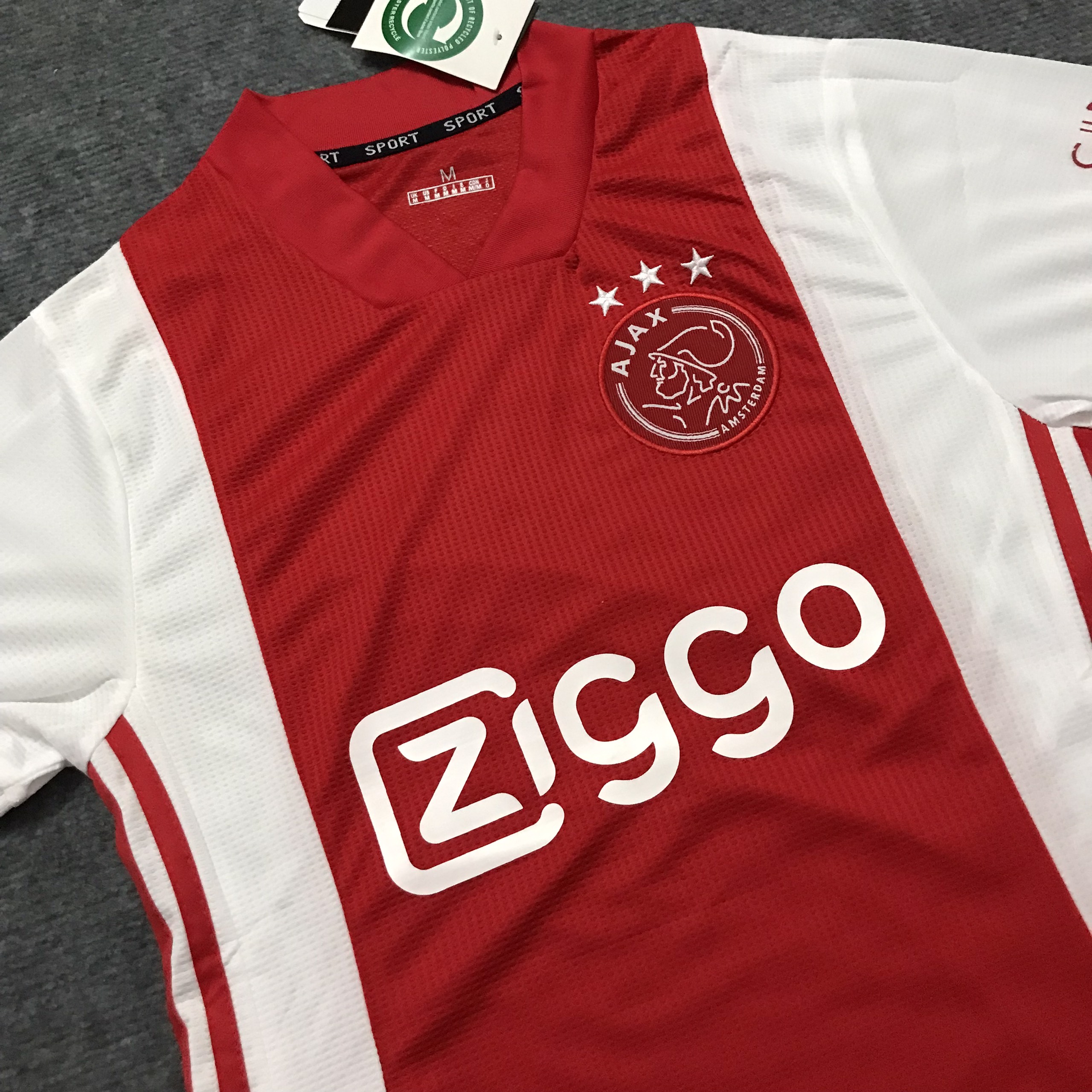 Bộ quần áo đá bóng Fake thái cao cấp Ajax Amsterdam