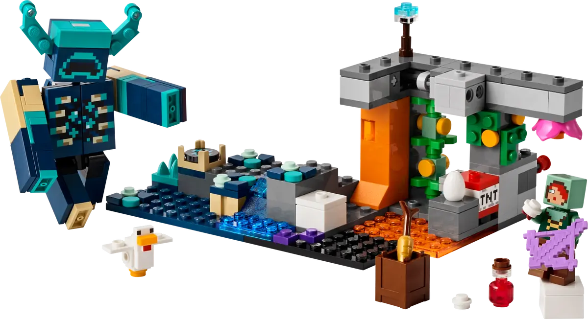Đồ Chơi Lắp Ráp Cuộc Chạm Trán Warden - Lego Minecraft 21274 (238 Mảnh Ghép)