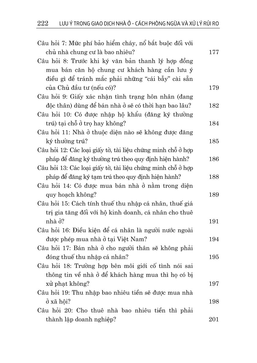 Lưu ý trong giao dịch nhà ở, cách phòng ngừa và xử lý rủi ro