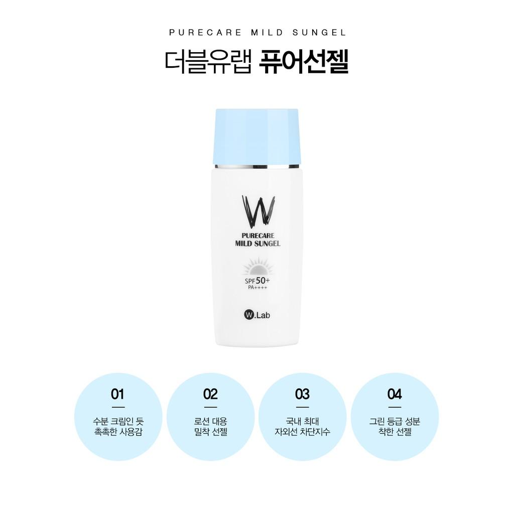 Gel chống nắng dưỡng da W.lab LightCare Aqua SPF50 PA++++ 50ml