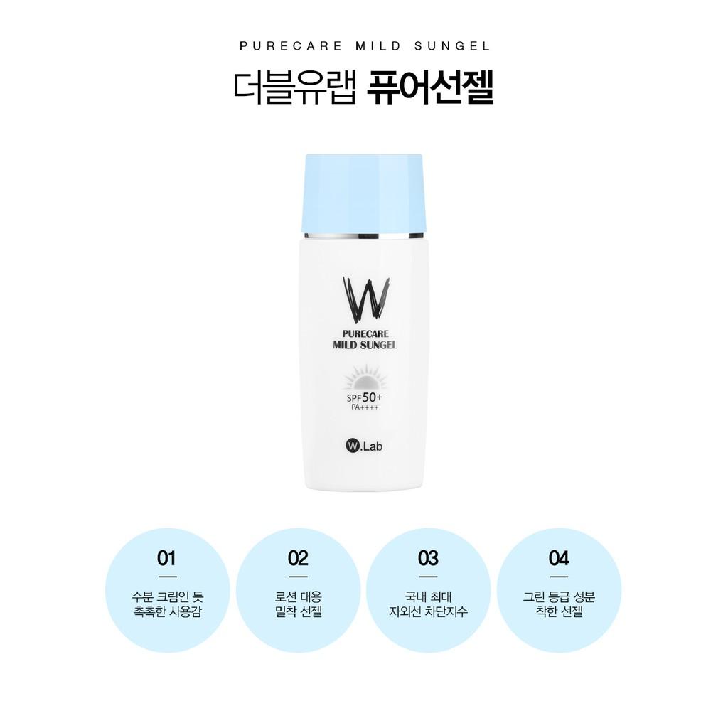 Gel chống nắng dưỡng da W.lab LightCare Aqua SPF50 PA++++ 50ml ( mẫu mới)