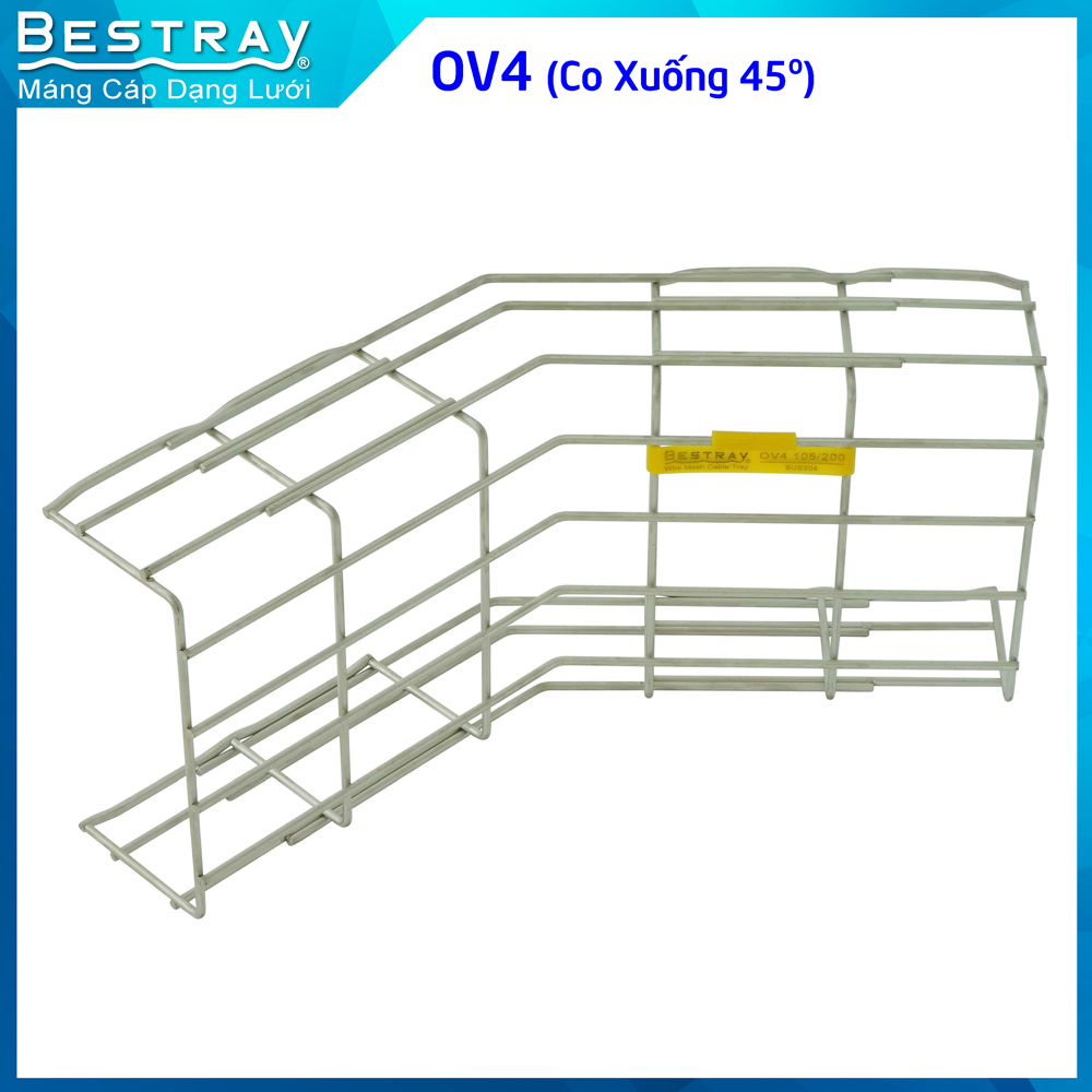 Co Xuống 45 Độ | Máng Lưới Bestray| Mã SP OV4