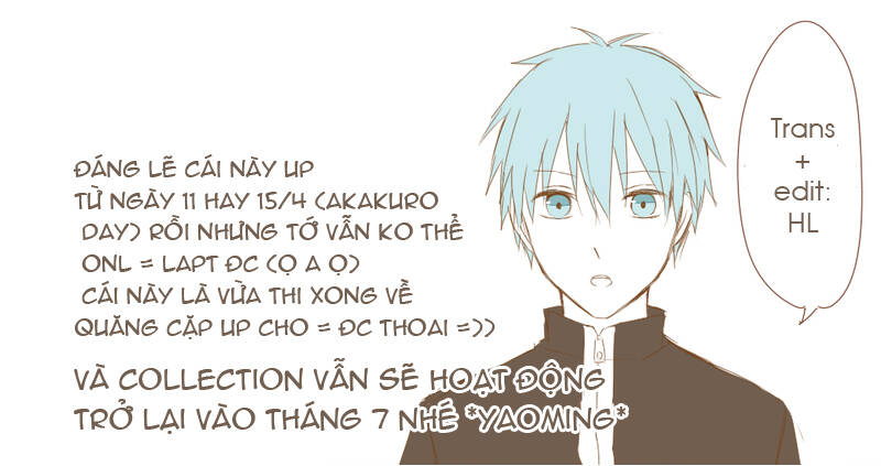 kuroko – tuyển thủ vô hình: akakuro short chapter 11 8