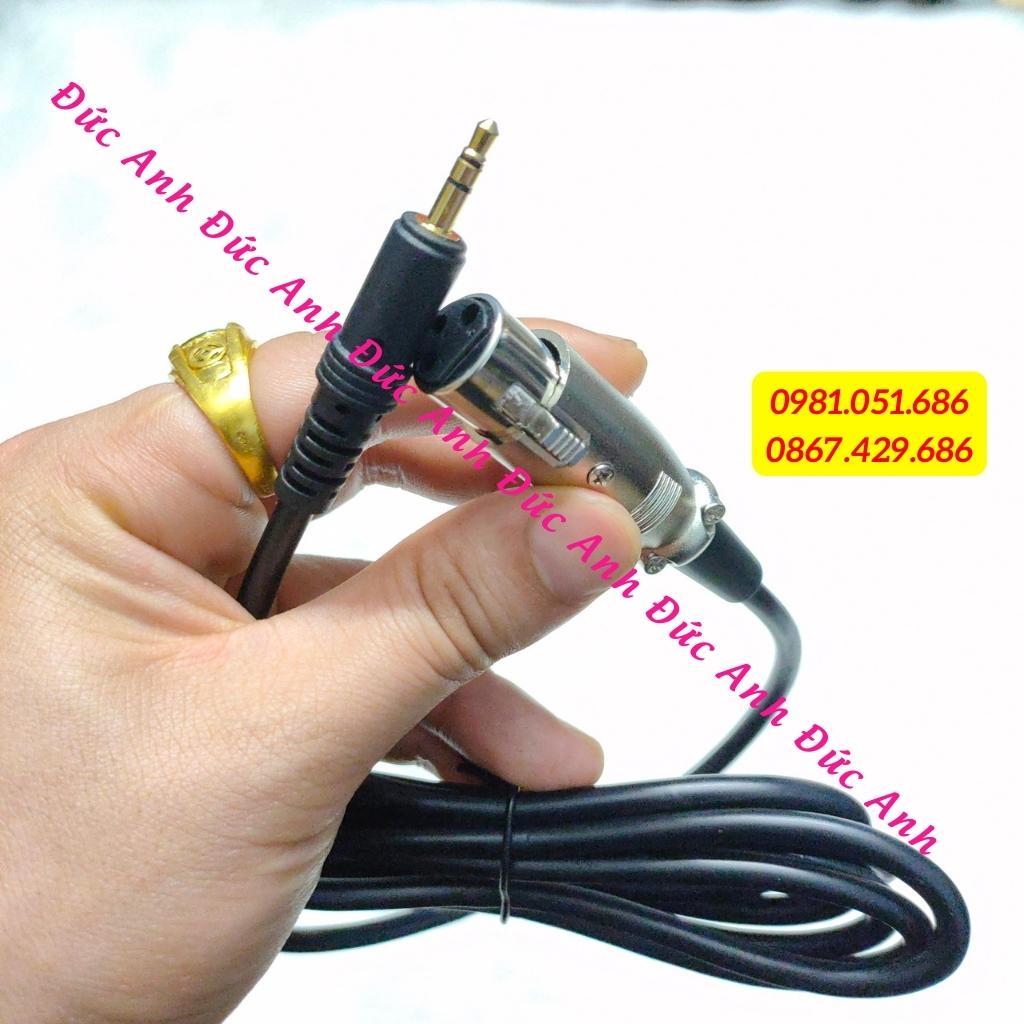 DÂY XLR - 3.5 chuyên dụng cho mic thu âm và sound card lọc nhiễu tốt cho âm thanh chuẩn nhất