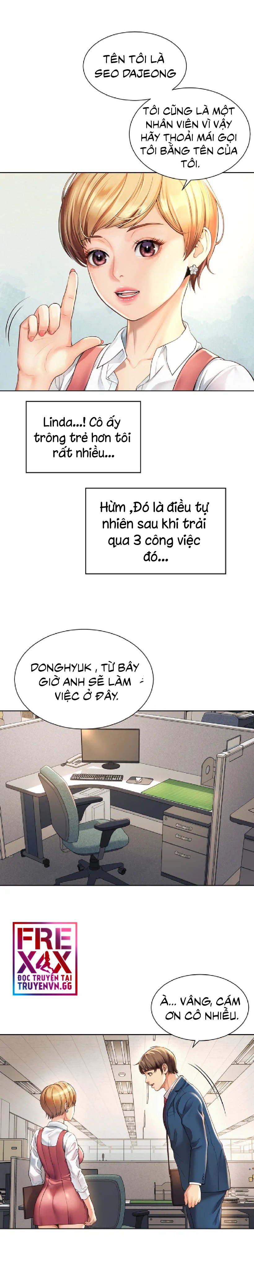 văn phòng lãng mạn chapter 1 35