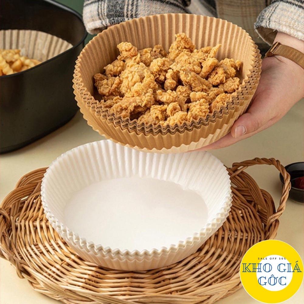Giấy Lót Nồi Chiên Không Dầu 1 SET 30 Tờ Tiện Lợi
