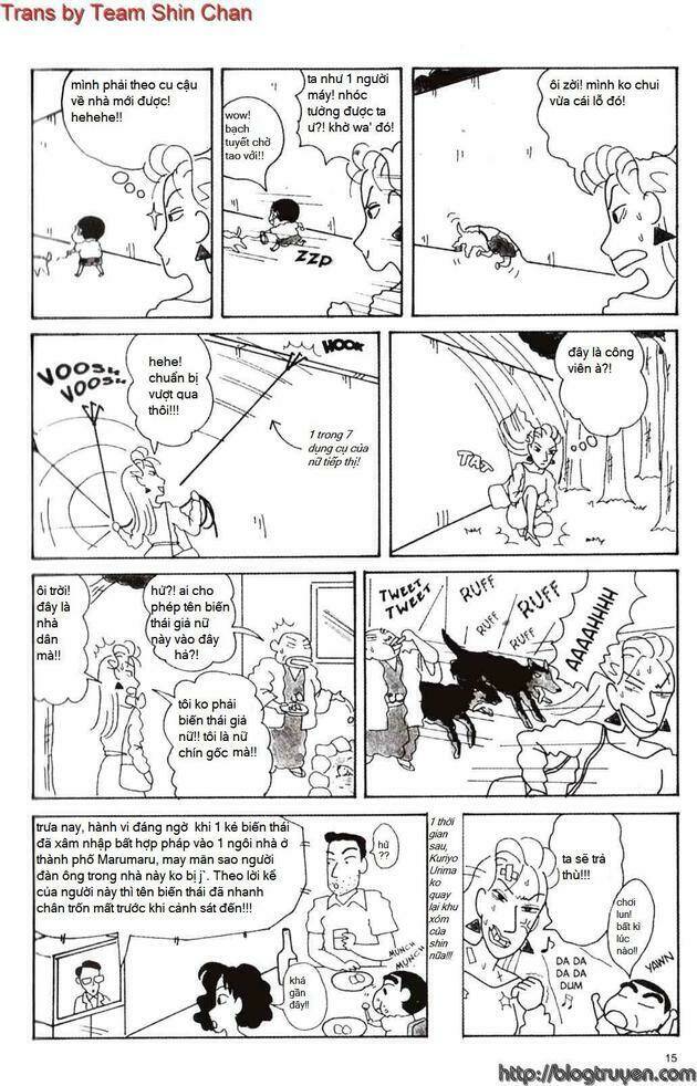 crayon shin-chan cậu bé bút chì chapter 4 14