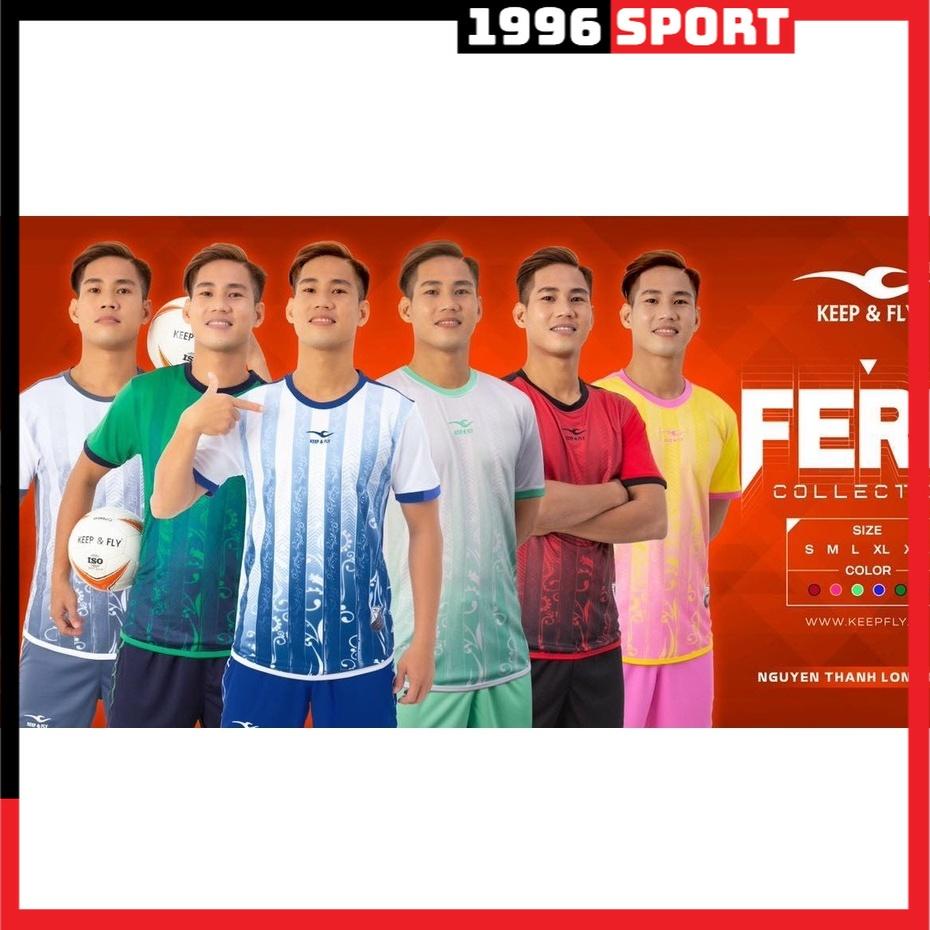 Bộ Bóng Đá Không Logo Keep &amp; Fly FERN - Thấm hút tốt, thoải mái, mềm mại