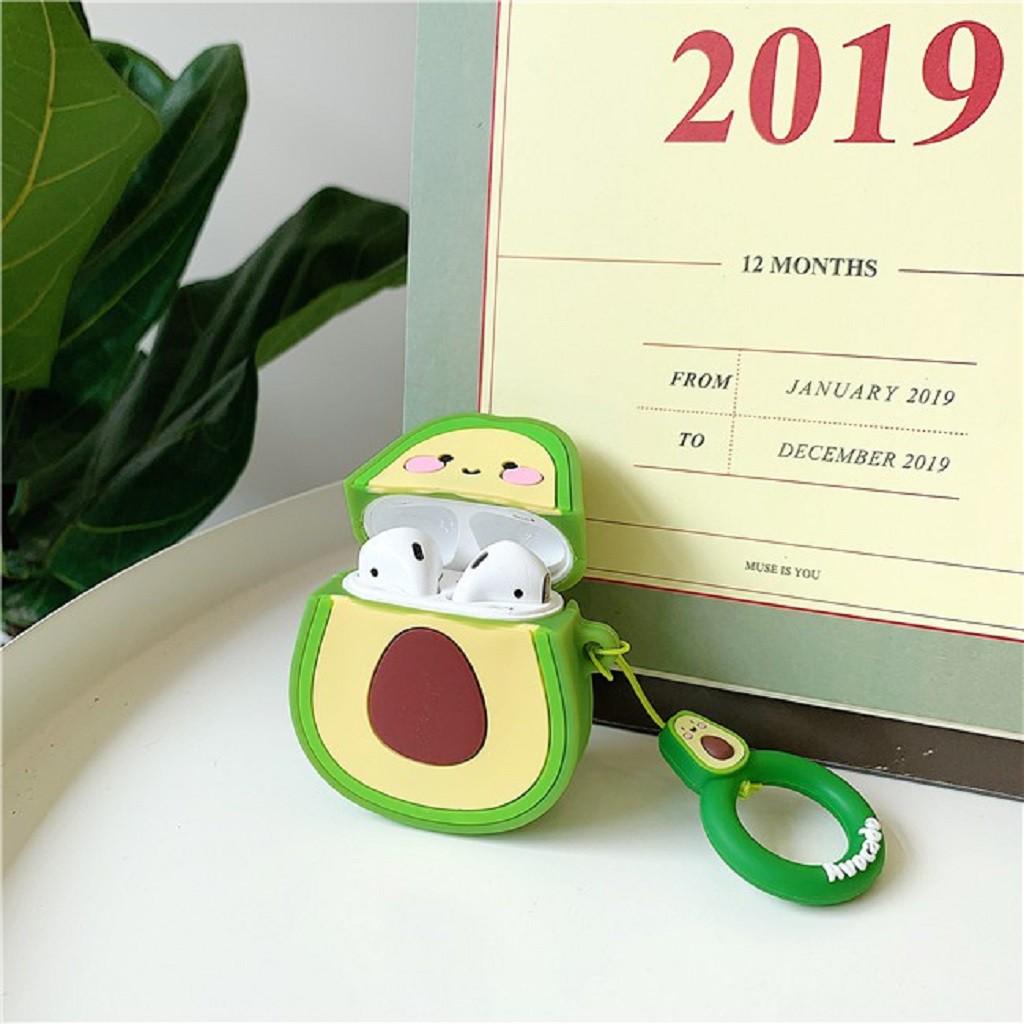 Case 1/2 MODEL QUẢ BƠ XINH Dành Cho Tai Nghe Không Dây