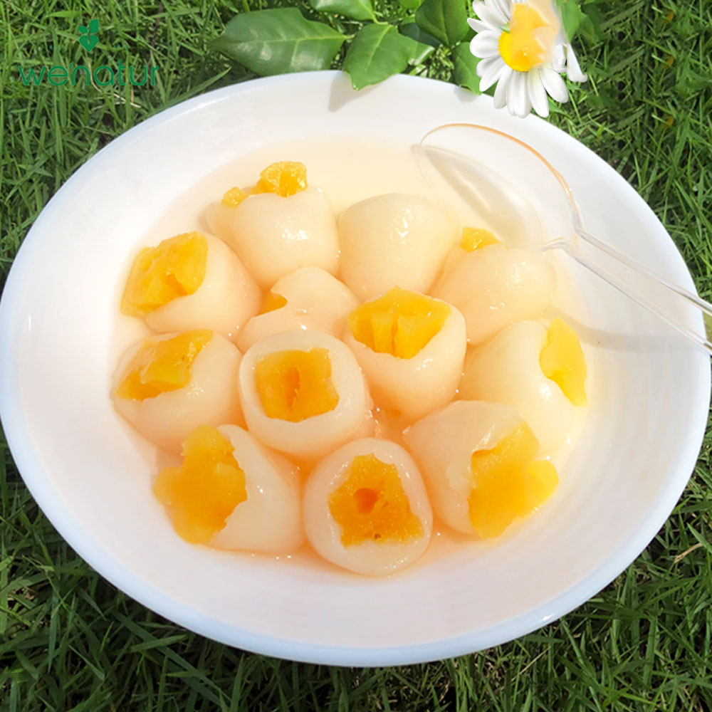 Chôm Chôm Nhân Dứa Đóng Lon we'natur 565g