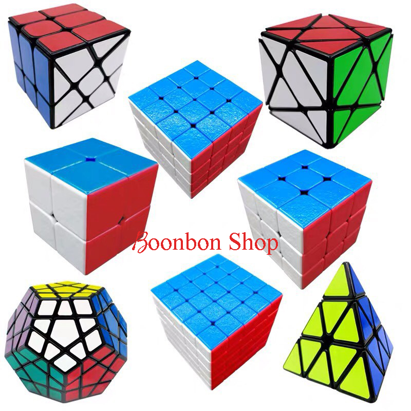 Combo 3 Rubik - 2x2x2, 3x3x3, 4x4x4 - Hàng cao cấp, xoay trơn, cực bền