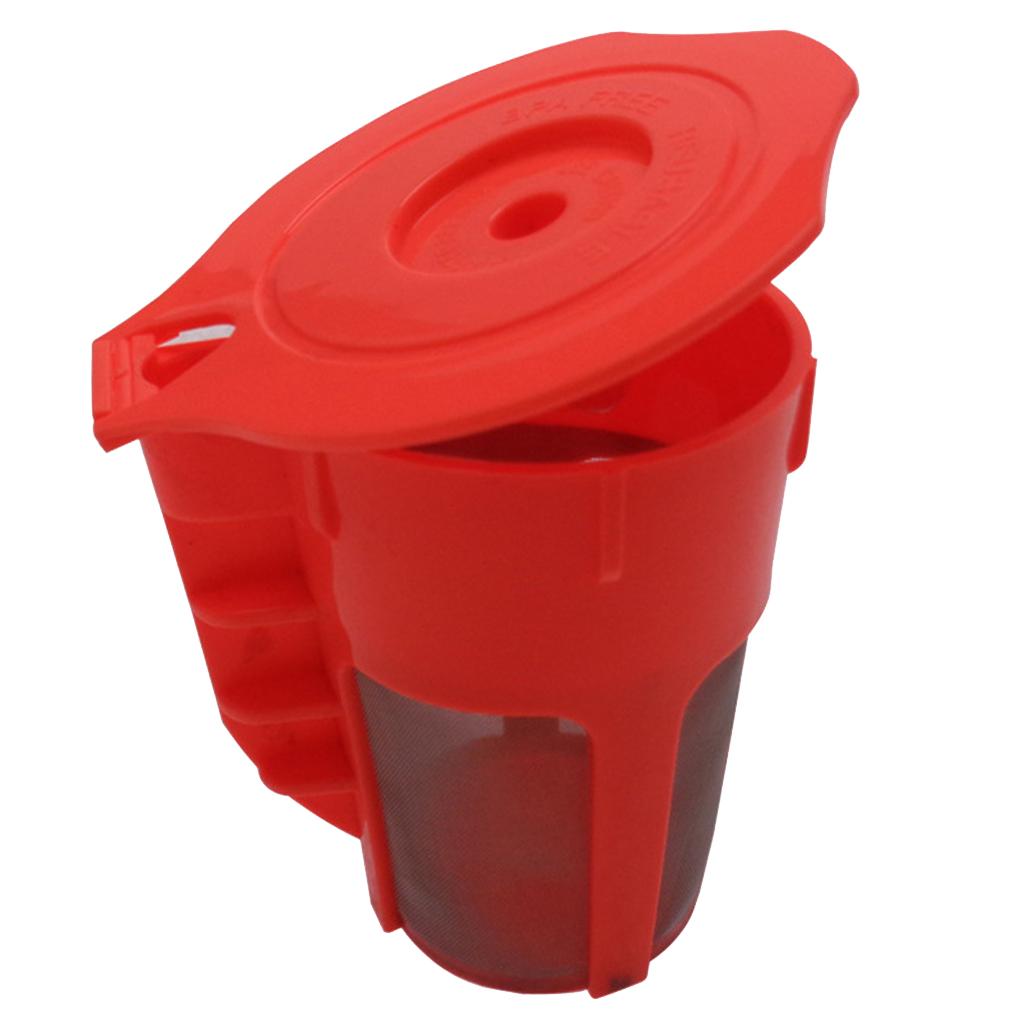 2 Reusable Refillable Single Coffee Filter Pod For Keurig 2.0 Coffee Brewers