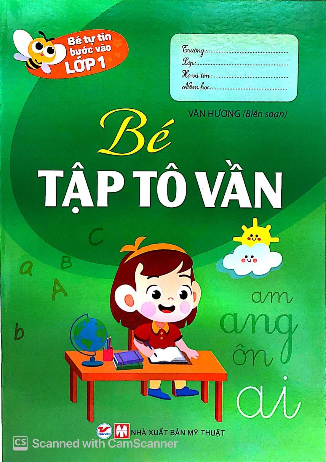 Bé tự tin bước vào lớp 1 - Bé tập tô vần