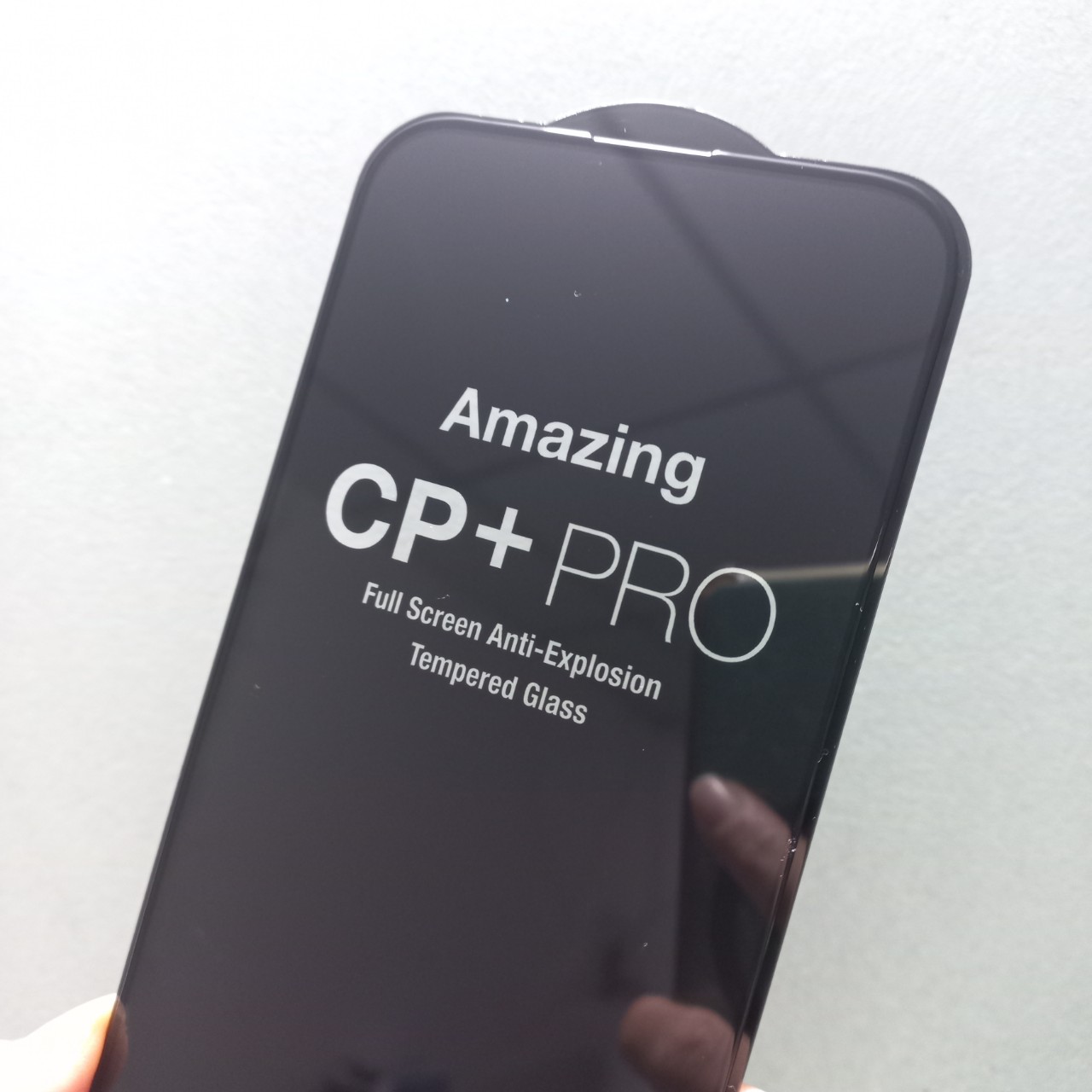Kính cường lực full màn hình viền đen 0.3mm cho iP 15 Pro Max 6.7inches Nillkin CP+PRO _ hàng chính hãng