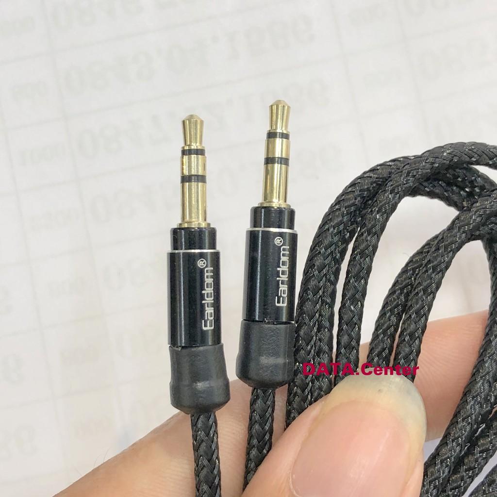 Dây cáp nối điện thoại vào loa hai đầu 3.5mm dài 1.5M Eardom 04 - Hàng chính hãng