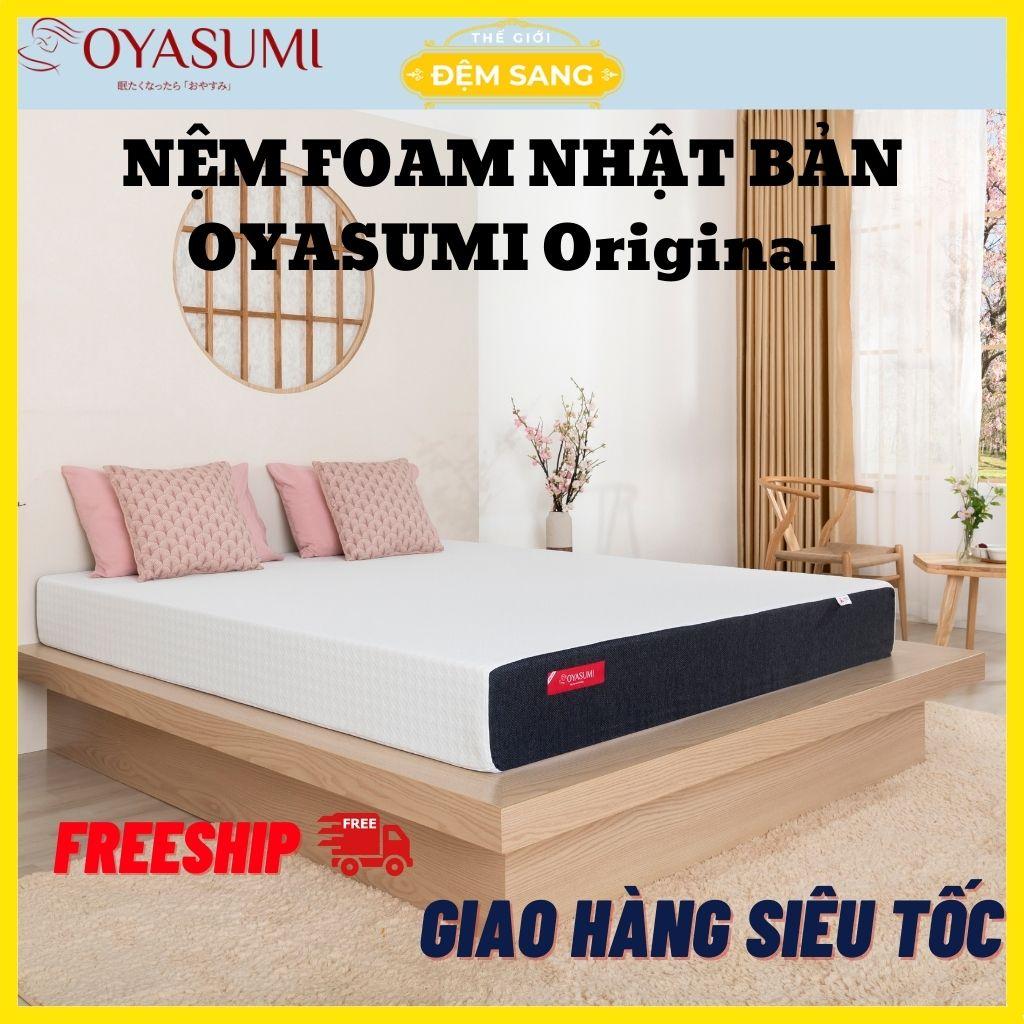 Nệm foam Nhật Bản OYASUMI Original  sản xuất bới tập doàn Inoac Nhật Bản thoáng mát bốn mùa FOAM105