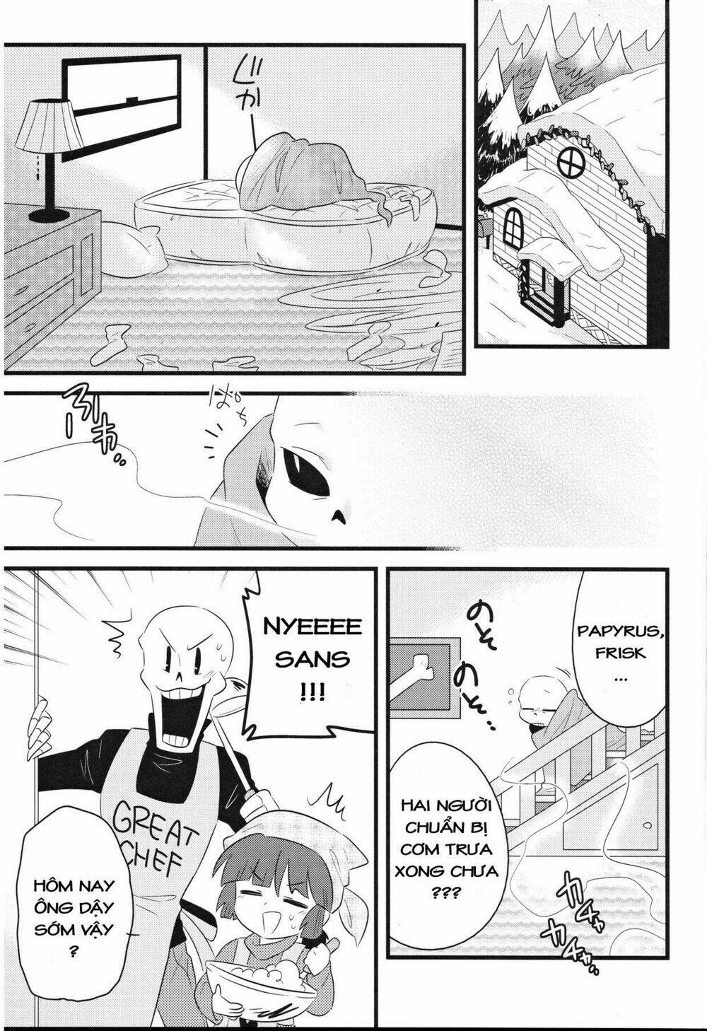 undertale fanbook-nandakanda yappa love desho chapter 1 3