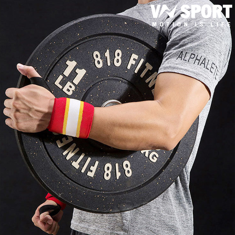 Băng Cổ Tay VNSPORT - VNS015, Băng Cuốn Cổ Tay Tập Gym, Băng Trợ Lực Cổ Tay