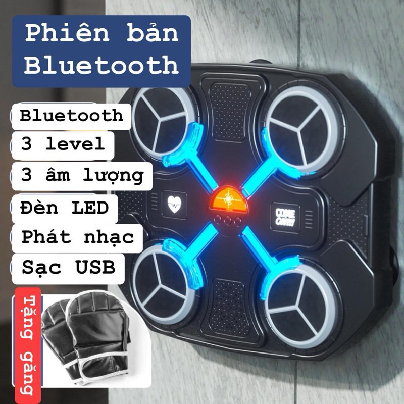 Máy Đấm Bốc Theo Nhạc, Hỗ Trợ Kết Nối Bluetooth, Boxing Theo Nhạc, Đồ Chơi Vận Động, Đồ Chơi Trẻ Em HT SYS