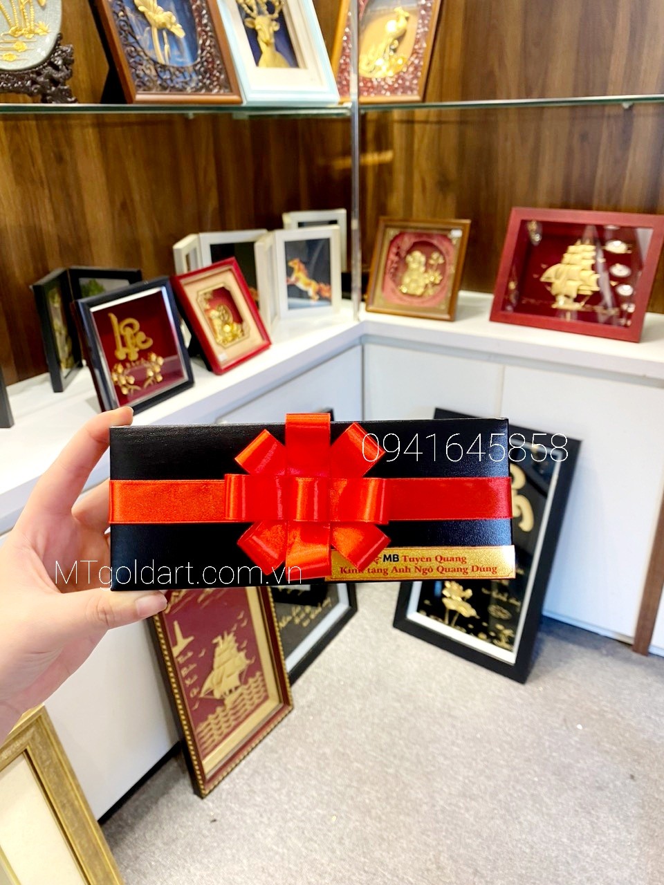 Bút ký vàng lá dạng mảnh MT Gold Art- Hàng chính hãng, trang trí nhà cửa, phòng làm việc, quà tặng sếp, đối tác, khách hàng, tân gia, khai trương