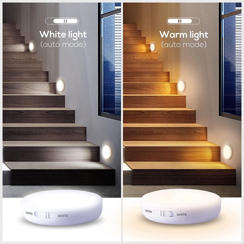 Đèn Led PIR Cảm Biến Chuyển Động PIR Cho Cầu Thang Phòng Ngủ/Cầu Thang/Phòng Bếp/Nhà Bếp/Closet/Phòng Ngủ Có Cổng Sạc USB
