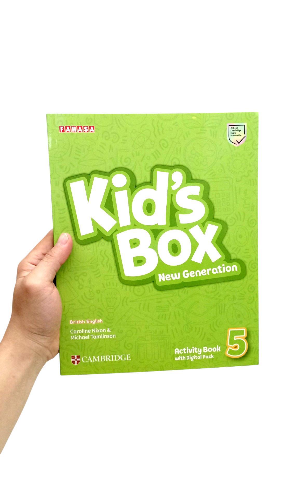 Sách ngoại văn: Kid's Box New Generation - Activity Book With Digital Pack 5