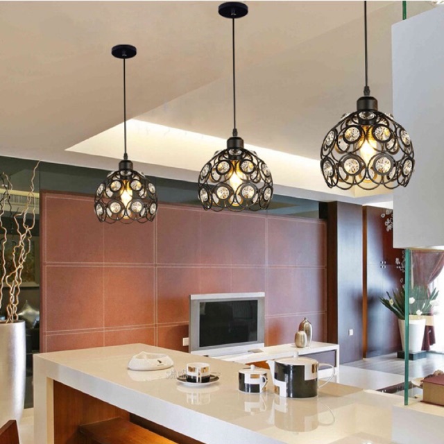 COMBO bộ 03 đèn thả Pha lê cao cấp CB6816