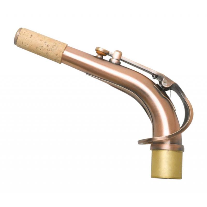 Durable Brass Eb Alto Saxophone Sax Neck 24.5mm Head Joint Diameter