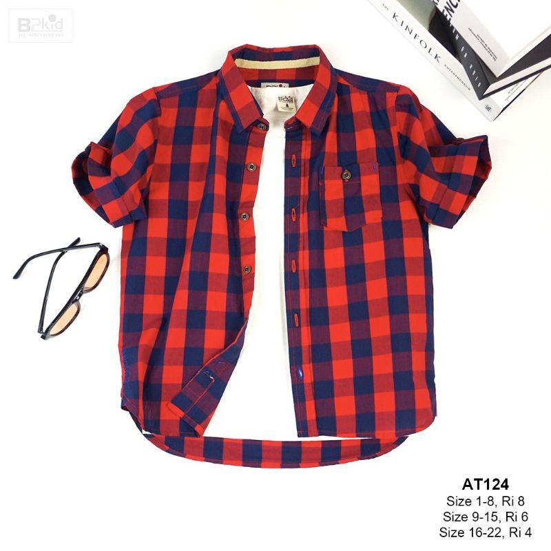 Áo sơ mi size đại cho bé trai A027 B2KiD