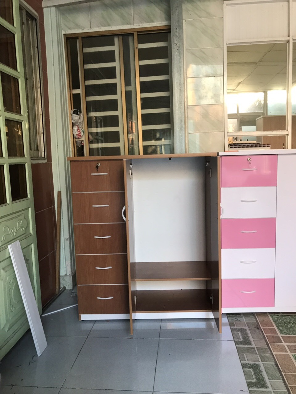 Tủ nhựa Đài Loan Juno Sofa  2 cánh 5 hộc ( Tùy chọn màu )