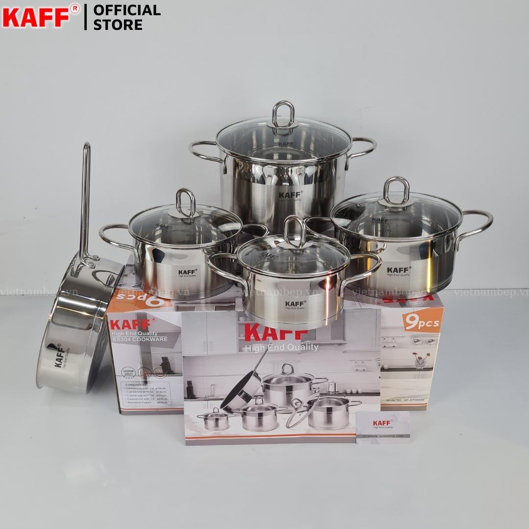 Nồi Inox cao cấp KAFF KF-ST09304 size 20x10cm-Hàng chính hãng