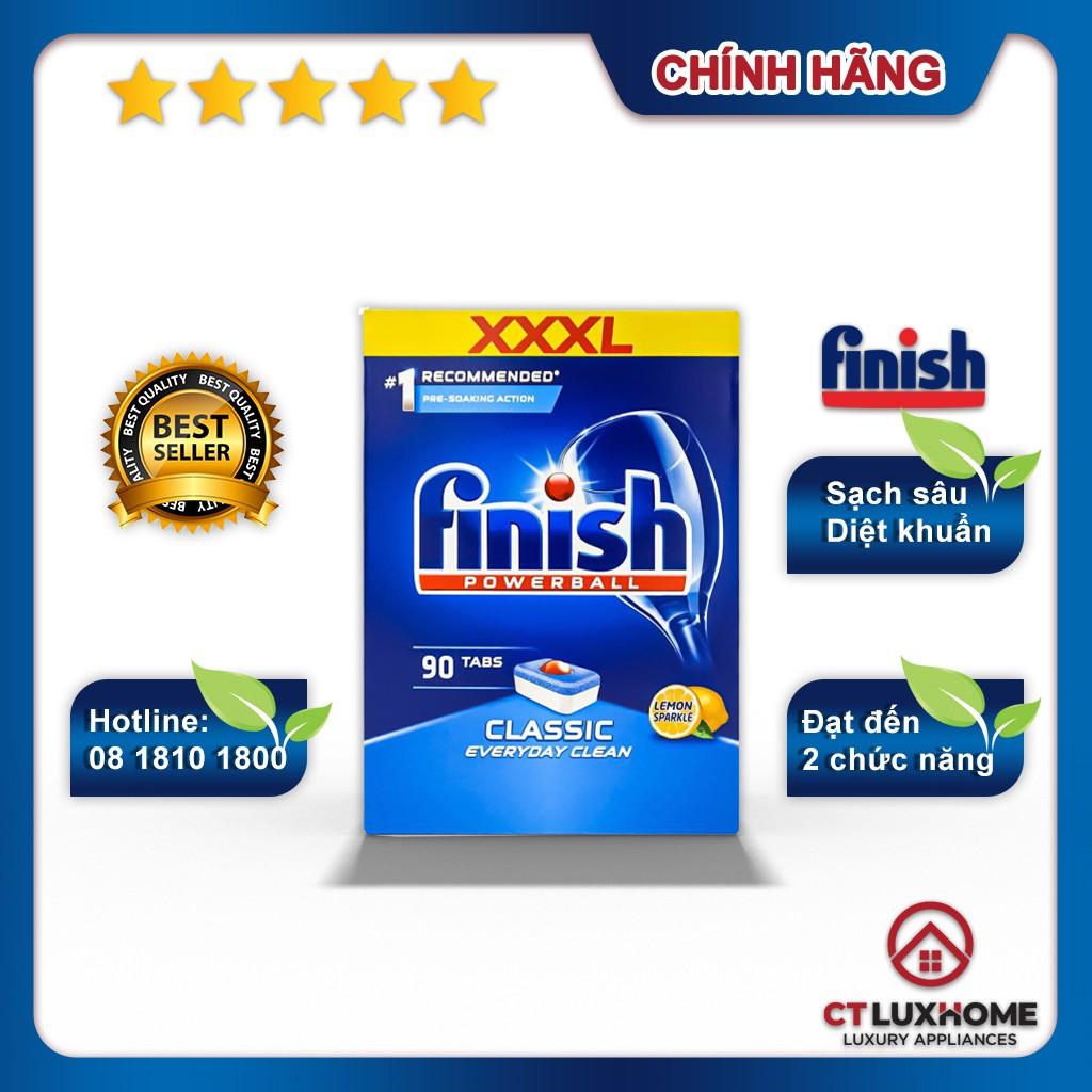 Viên rửa bát Finish Classic hương chanh 90 viên