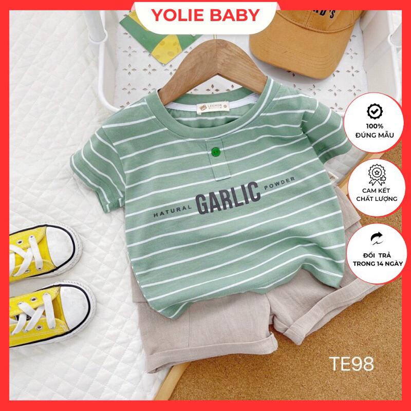 Sét công tử bé trai,áo cotton kẻ sọc quần thô túi hộp mềm đẹp