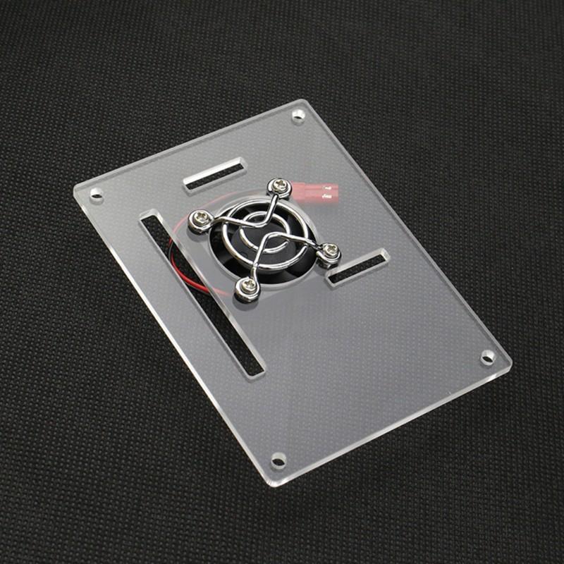 Bo Mạch Tích Hợp Quạt Tản Nhiệt Chuyên Dụng Cho Raspberry Pi 4 / 3b + / 3