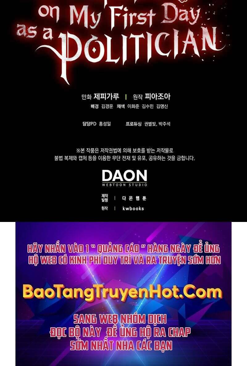 cánh cổng mở ra đúng ngày đầu tiên tôi thành chính trị gia chapter 27 84