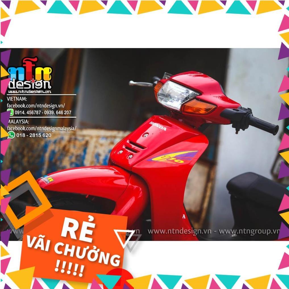 Tem Rời Wave Nhỏ Mẫu Zin Đỏ 110