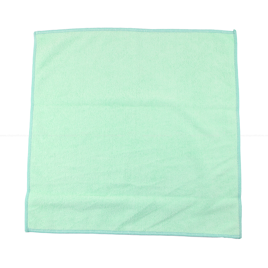 Khăn Lau Microfiber CIND Màu Lá (40*40cm)