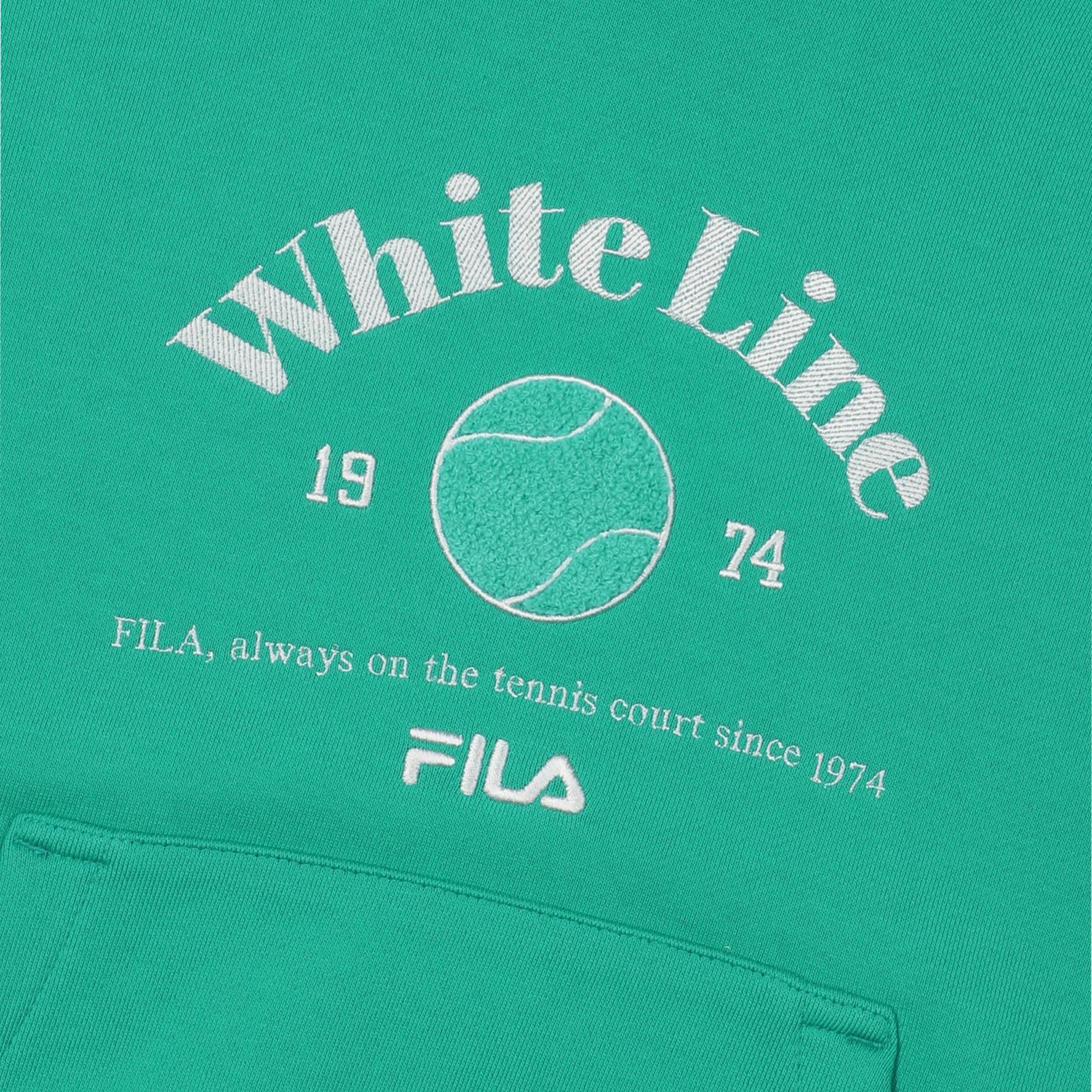 Áo nỉ thời trang nữ Fila White Line Tennis Ball - FS2POF1361F-MGR