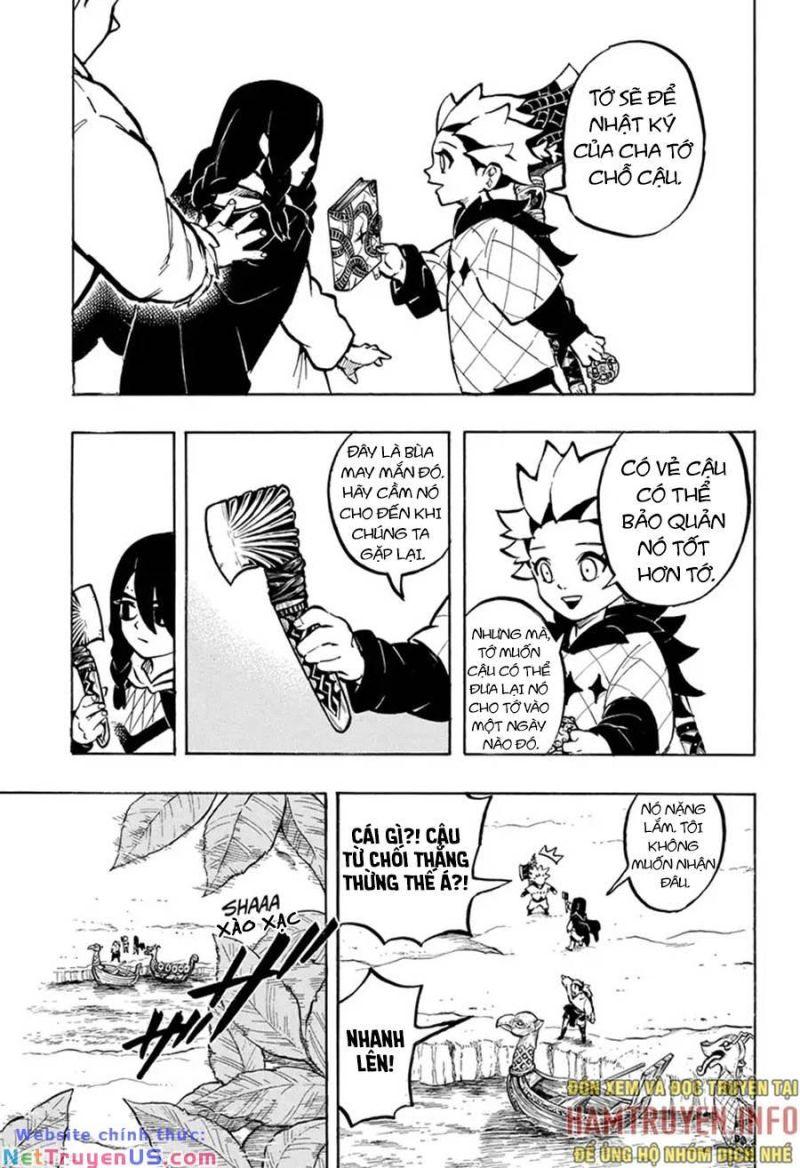 gill: "không ai có thể đánh bại ta khi ta dùng rìu!" chapter 4 11