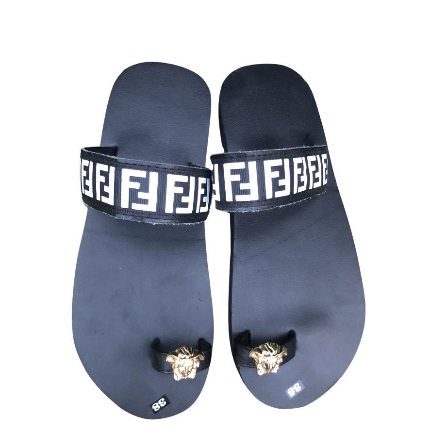 dép sỏ ngón nam nữ sandal đồng nai ( đế đen quai f ) size từ 35 nữ đến 42 nam đủ màu đủ size ib chọn thêm