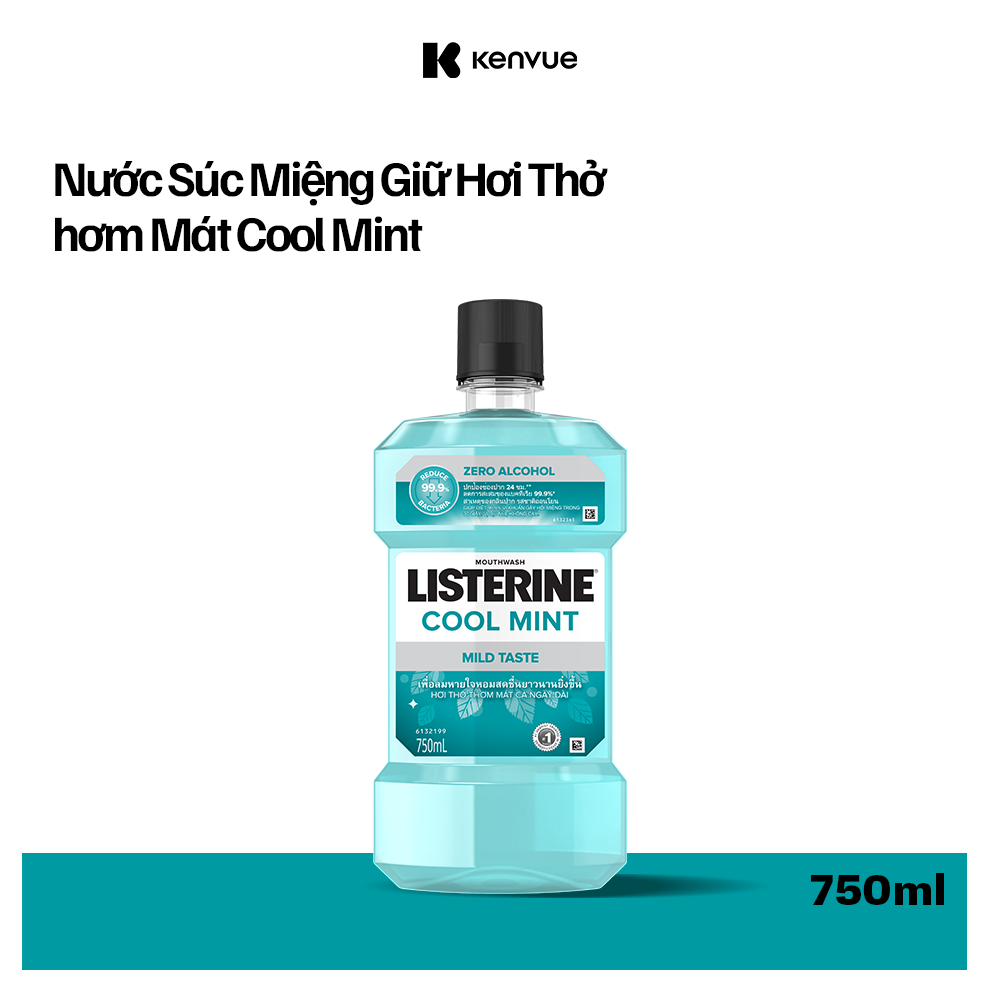 Nước Súc Miệng Listerine Zero (750ml) - 8850007813149