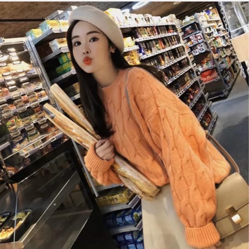 Áo Len Nữ Quảng Châu Freesize Phong Cách Hottrend Giới Trẻ