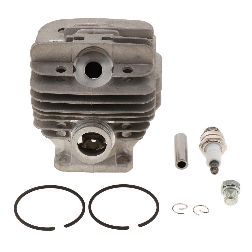 48mm Cylinder Piston Kit For Stihl 034 036 MS360, 1125 020 1215, w/ Pin Ring