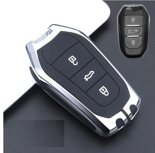 Vỏ ốp khoá xe hơi - Bọc chìa smartkey ô tô Peugeot 208 2008 308 3008 5008