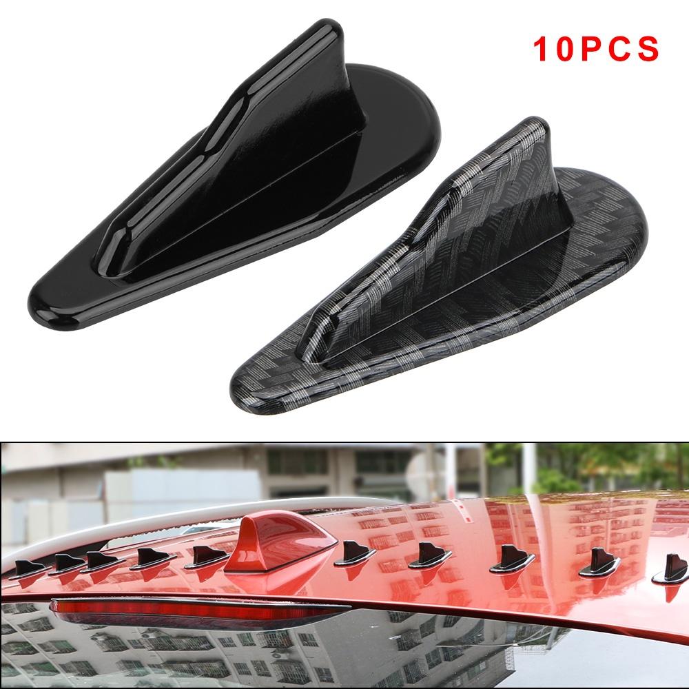 Set 10 vây cá mập gắn nóc xe hơi