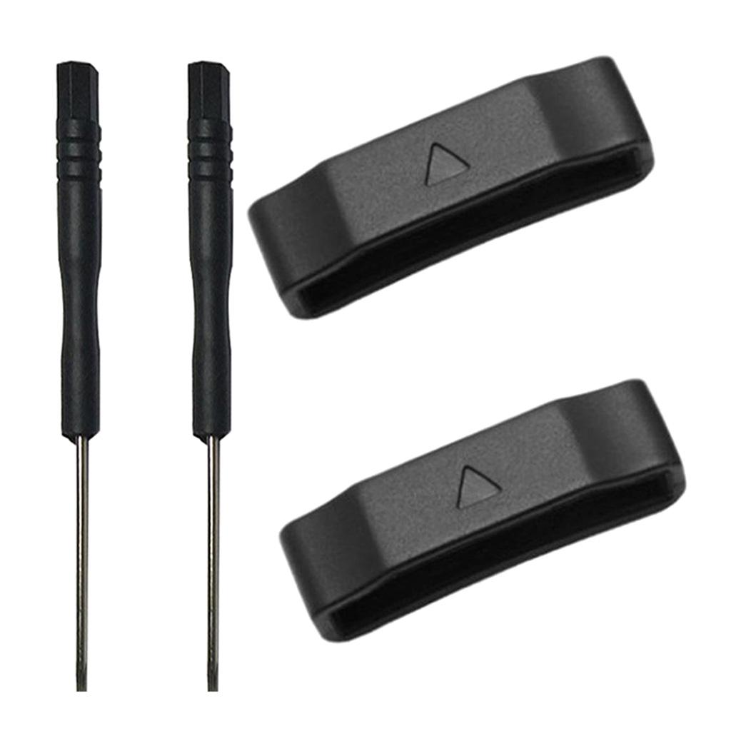 8Pcs 26mm Watch Tether Ring Band Buckle For Garmin Fenix 3 /