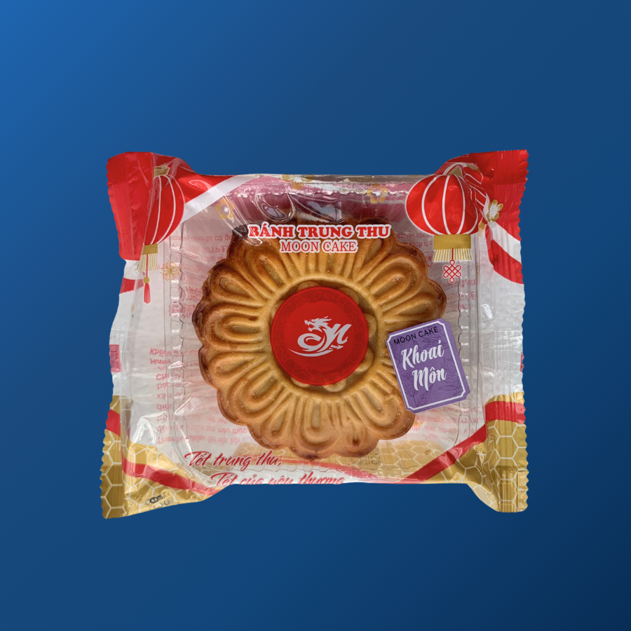 Bánh Trung Thu 2 Trứng Muối Đặc Biệt TLP | 5 Loại Nhân Truyền Thống (Thập Cẩm, Đậu Xanh, Khoai Môn, Dừa, Trà Xanh)